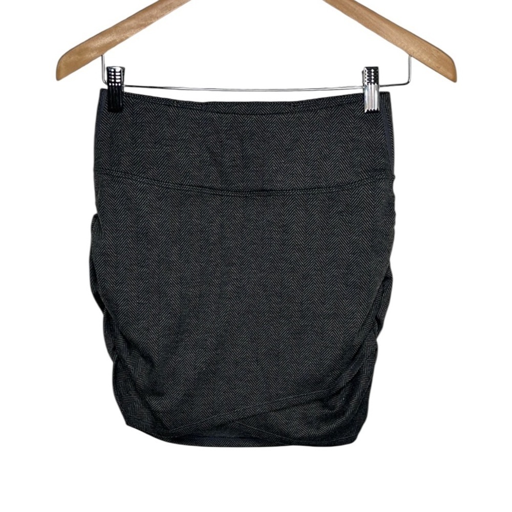 Halara Grey Ruched Sides Skort Women Size Small
